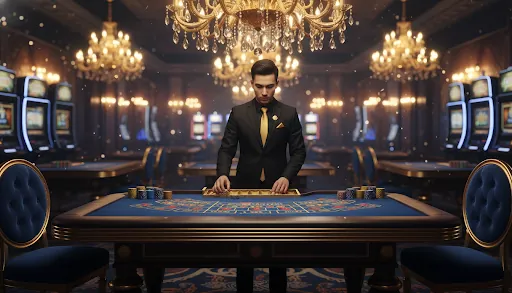 ggibet99 Baccarat Table